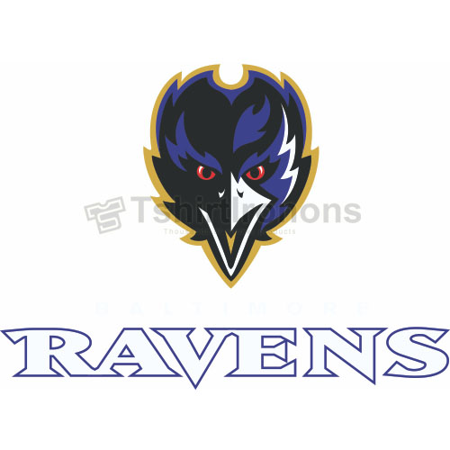 Baltimore Ravens T-shirts Iron On Transfers N411